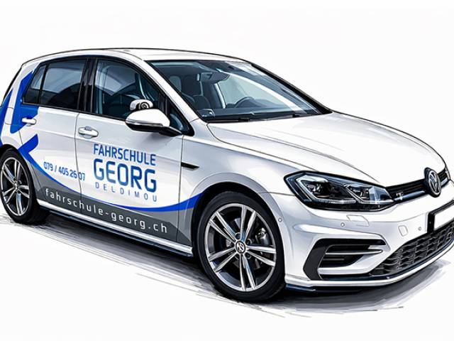 Fahrschulauto VW Golf - Geschaltet Zürich