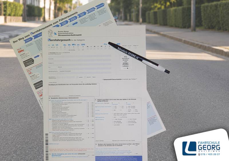 Lernfahrgesuch | Fahrschule GEORG